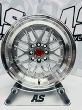 15” AS- 7407 4/100 4/114 HYPER SILVER